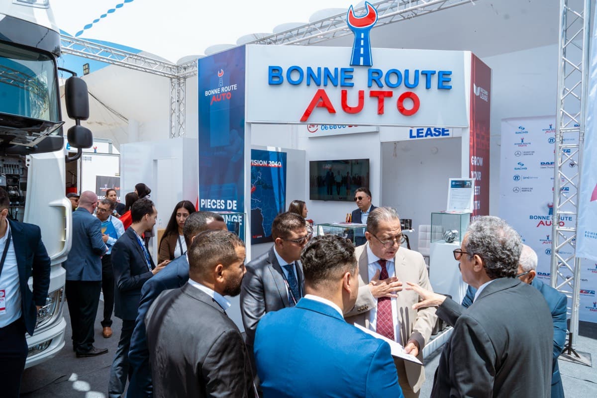 Le stand Bonne Route Auto en salon